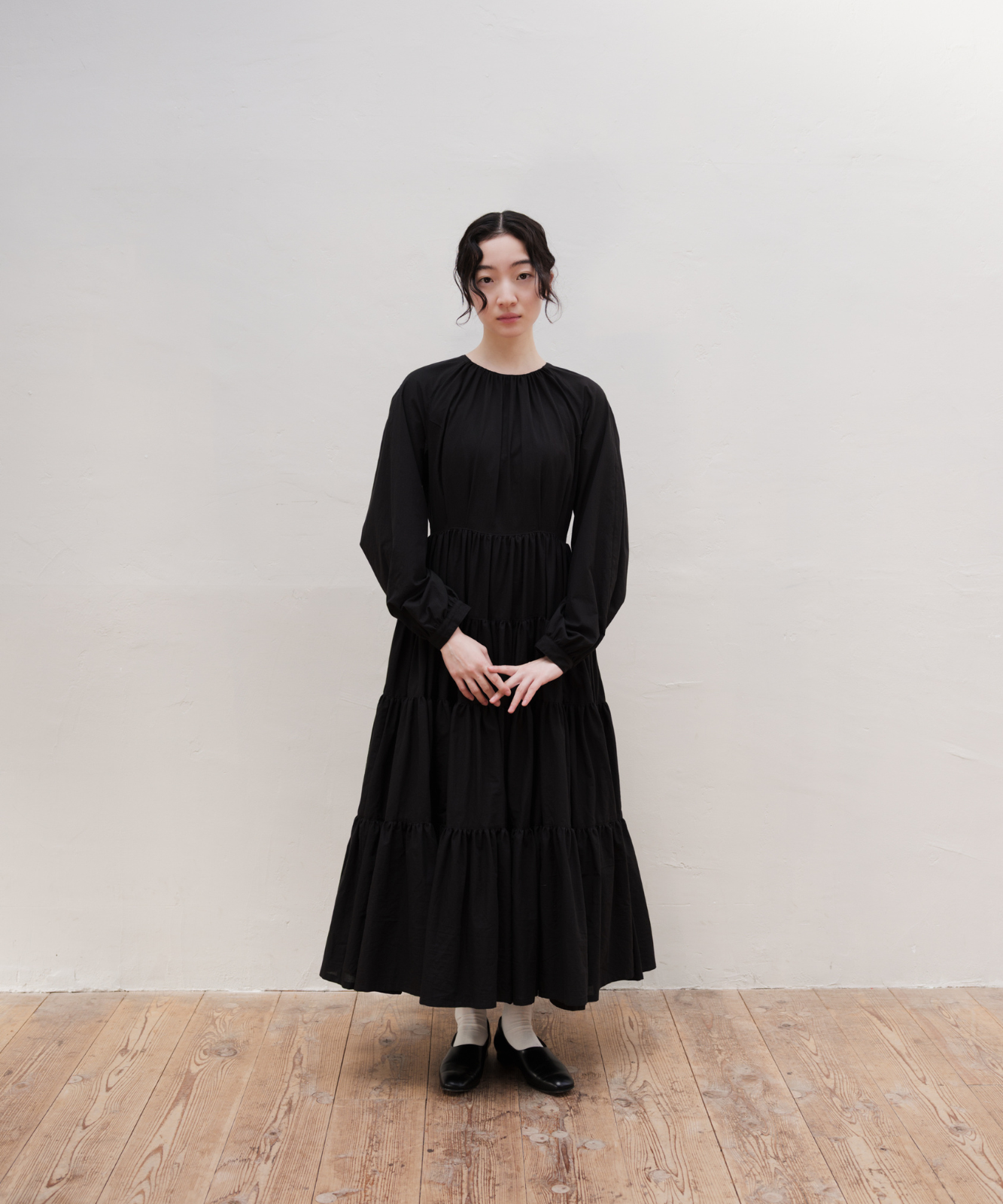 ≪通常販売≫【THE DRESS #29】raglan sleeve tiered dress （ラグランスリーブティアードドレス）≪2026年03月11日12:00販売開始≫