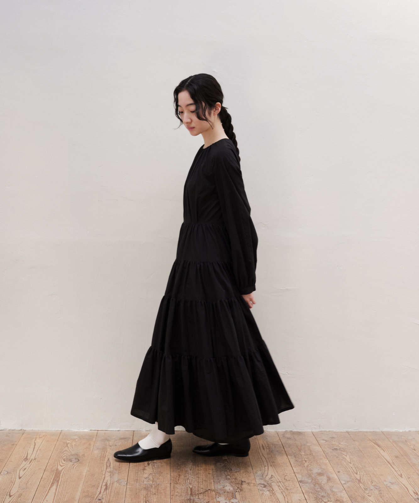 ≪通常販売≫【THE DRESS #29】raglan sleeve tiered dress （ラグランスリーブティアードドレス）≪2026年03月11日12:00販売開始≫