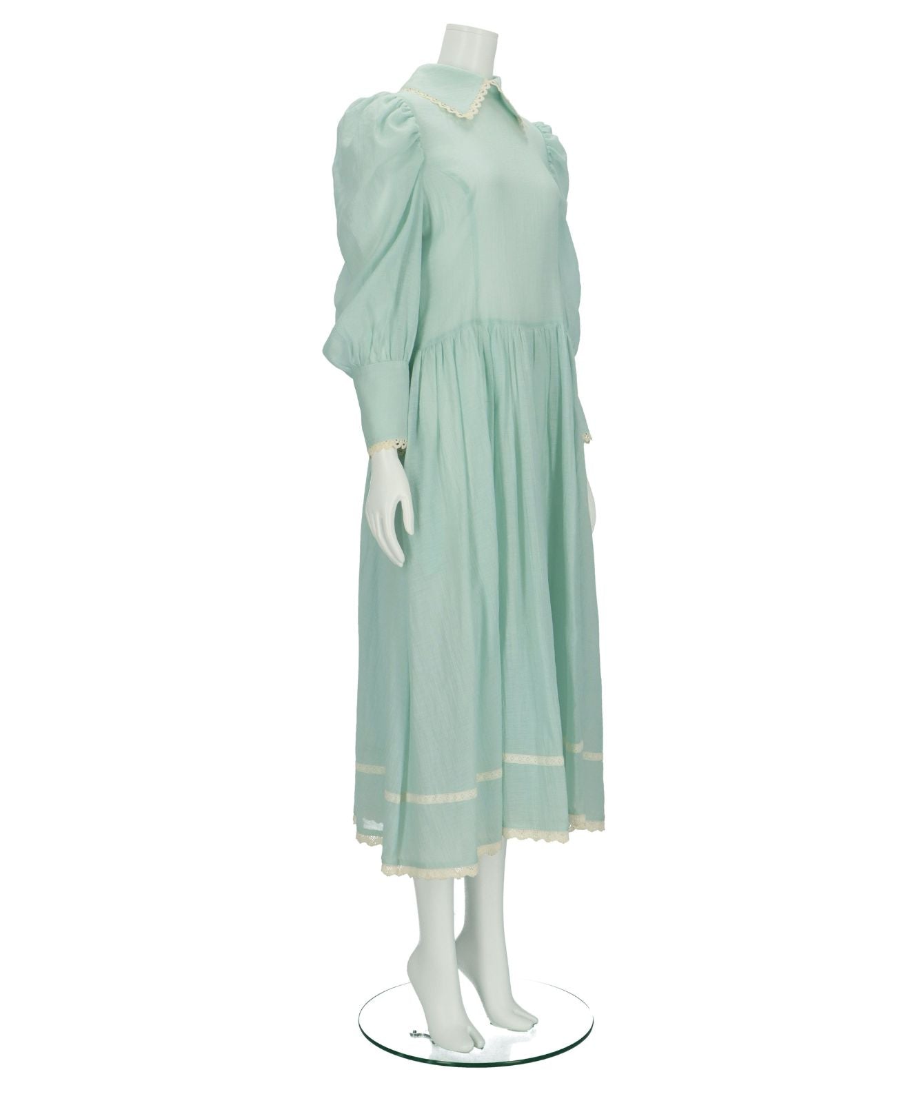 ≪在庫販売≫【CANDY DRESS CRAZY GARDEN】lace scallop sheer dress ...