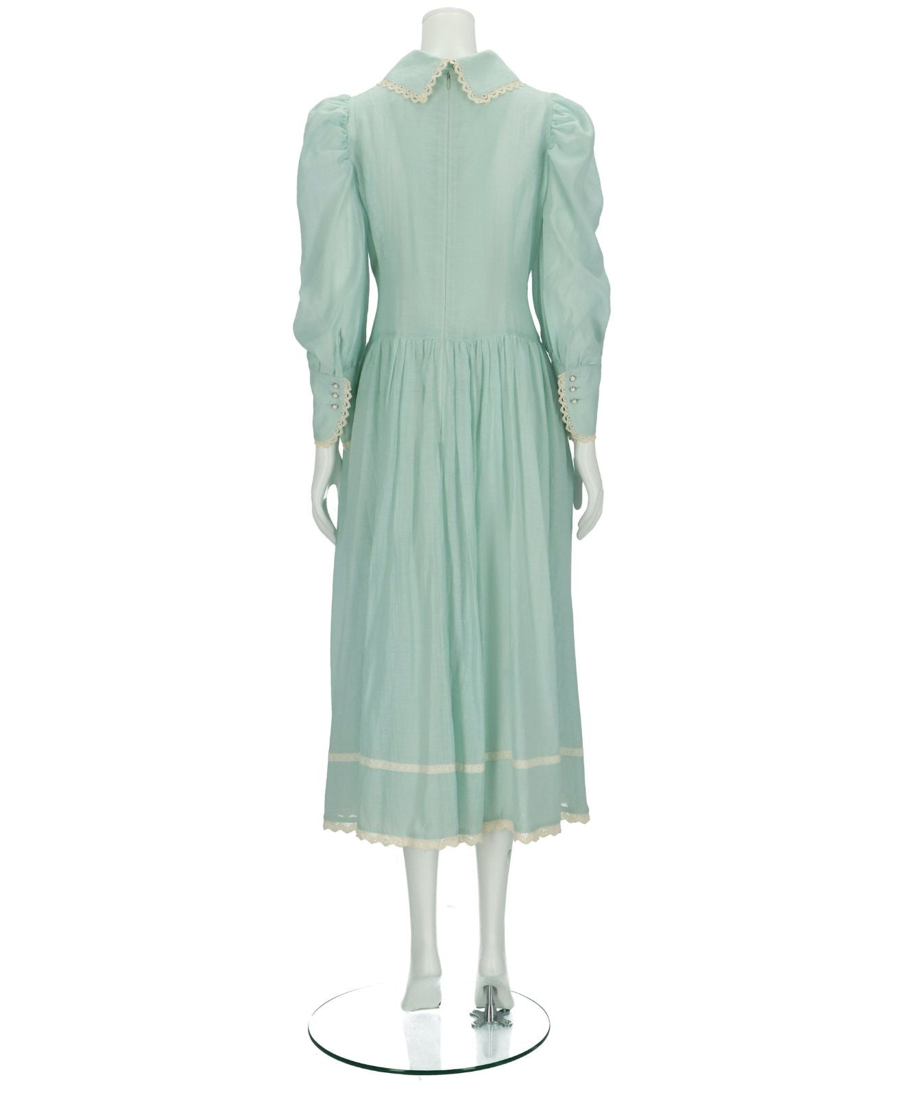 ≪在庫販売≫【CANDY DRESS CRAZY GARDEN】lace scallop sheer dress（レーススカラップシアードレス）