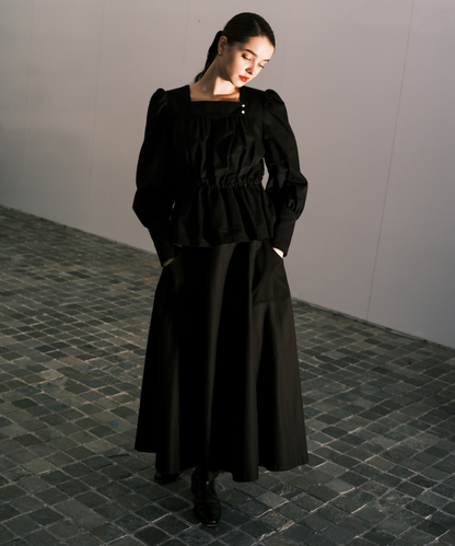 ≪通常販売≫【THE DRESS #27】 flare dress skirt（フレアドレススカート）≪2024年9月10日15:00販売開始≫