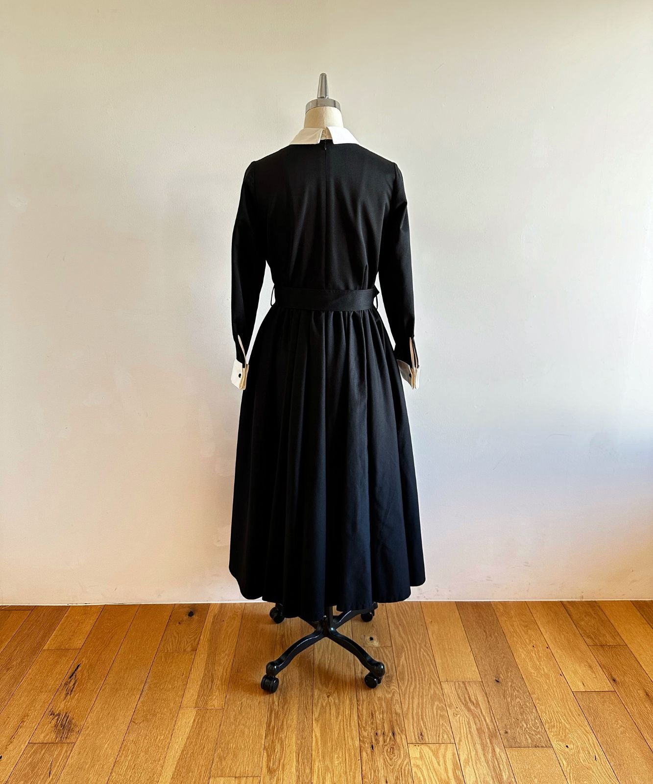 ≪在庫販売≫【THE DRESS #32】double cuffs bicolor one piece