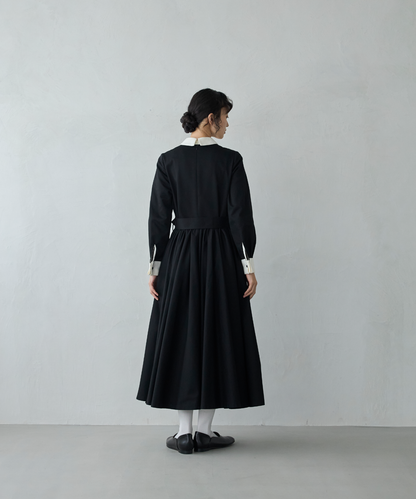 ≪通常販売≫【THE DRESS #32】double cuffs bicolor one piece（ダブルカフスバイカラーワンピース）≪2026年10月2日12:00販売開始≫