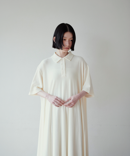≪通常販売≫polo collar pile one piece（ポロカラーパイルワンピース）≪2026年6月5日12:00販売開始≫
