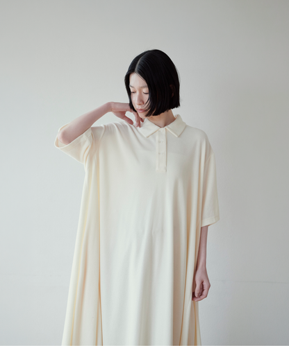 ≪通常販売≫polo collar pile one piece（ポロカラーパイルワンピース）≪2026年6月5日12:00販売開始≫