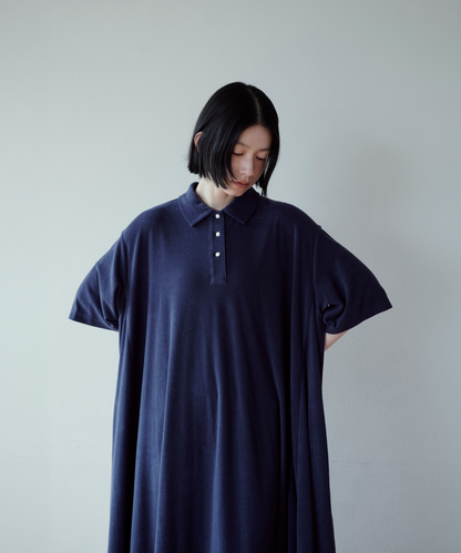 ≪通常販売≫polo collar pile one piece（ポロカラーパイルワンピース）≪2026年6月5日12:00販売開始≫