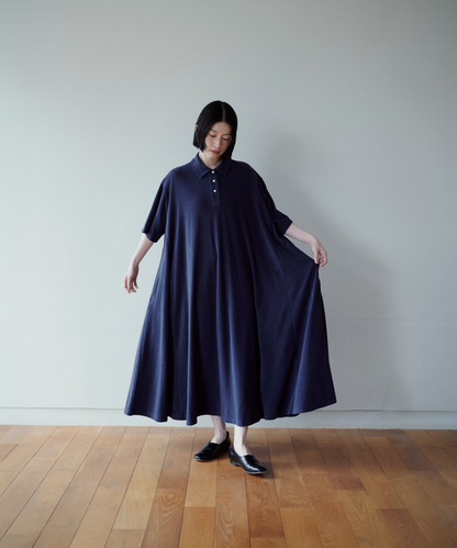 ≪通常販売≫polo collar pile one piece（ポロカラーパイルワンピース）≪2026年6月5日12:00販売開始≫