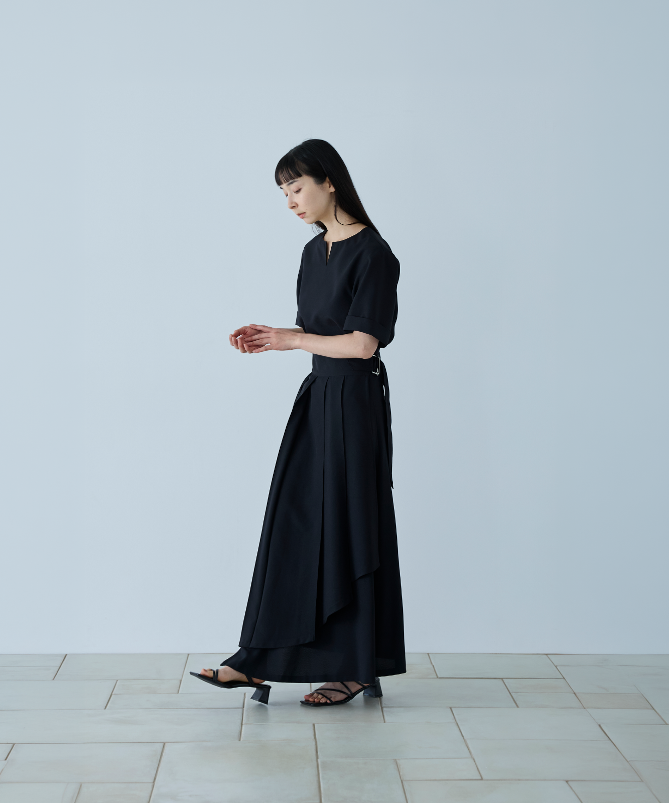 ≪通常販売≫【THE DRESS #08】tender tuck skirt(テンダータックス ≪通常販売≫【THE DRESS #08】tender tuck skirt(テンダータックス