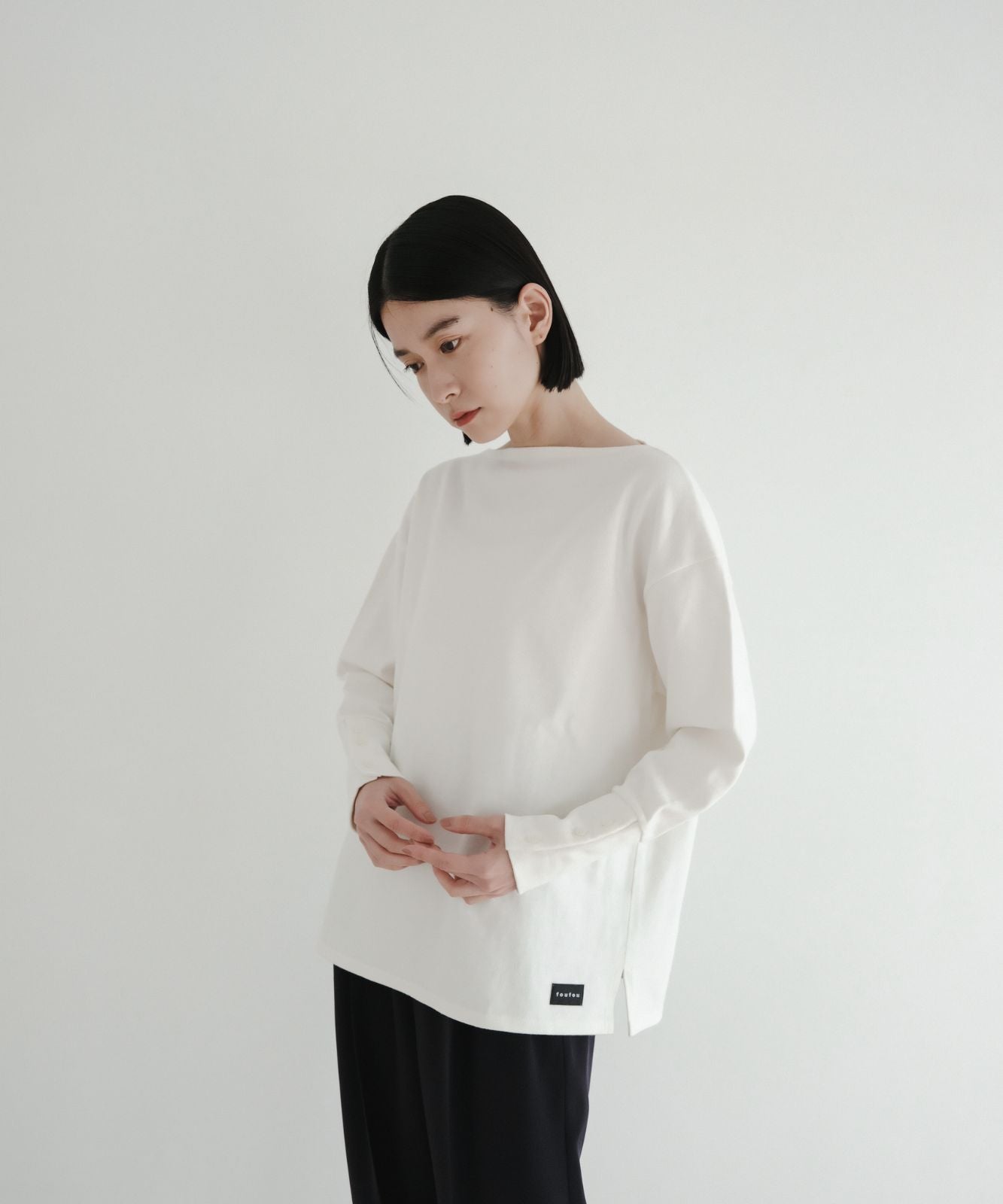 ≪在庫販売≫foufou basque shirt（フーフーバスクシャツ）