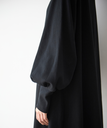 ≪通常販売≫henley neck volume sleeve one piece（ヘンリーネックボリュームスリーブワンピース）≪2025年9月26日15:00販売開始≫