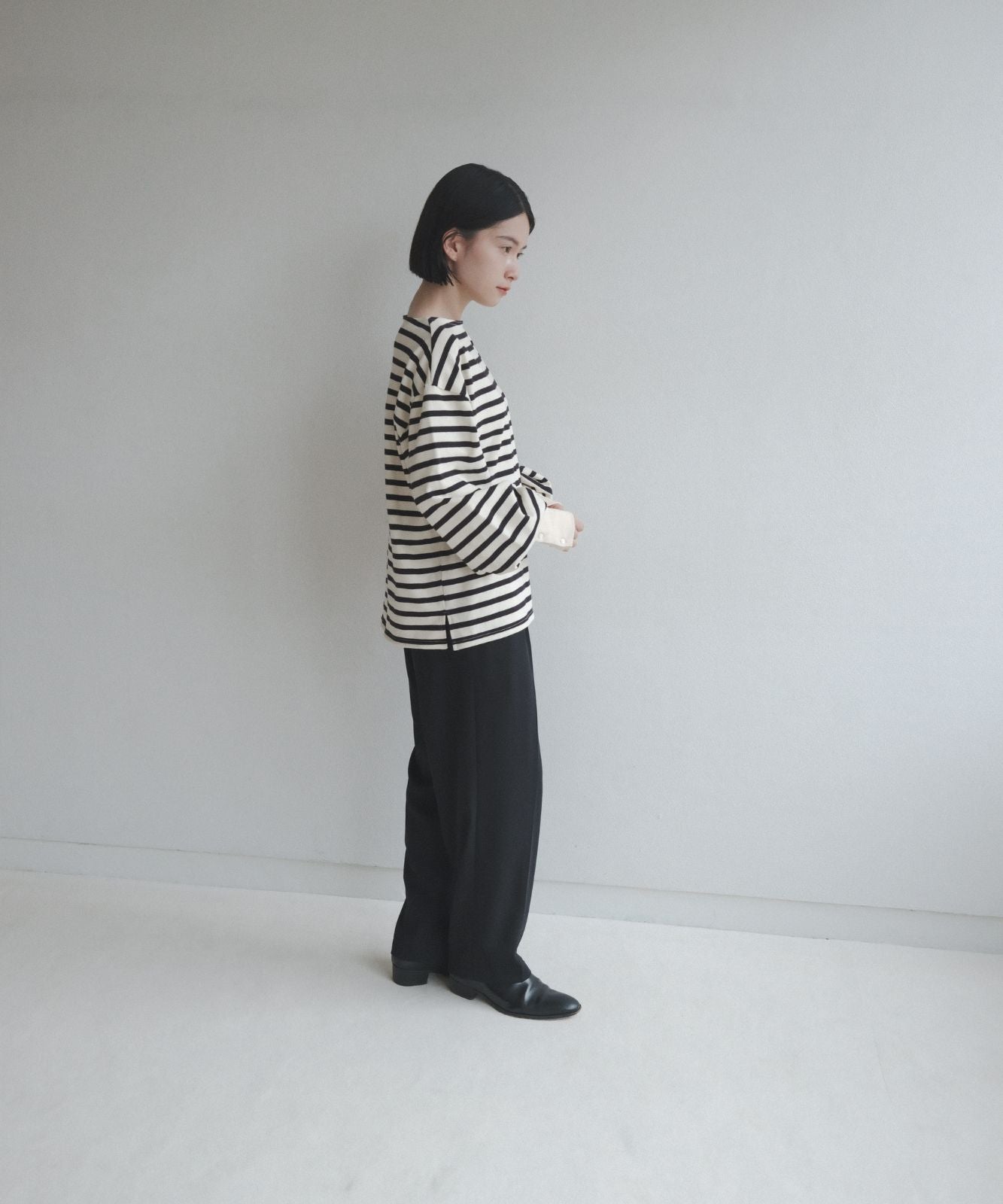 ≪在庫販売≫foufou basque shirt -sode powan - （フーフーバスク