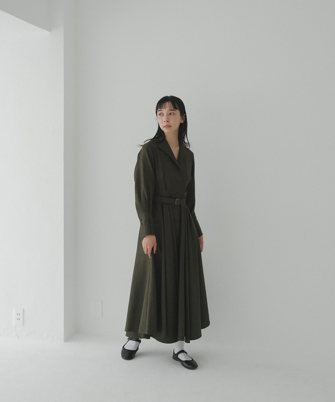 ≪通常販売≫primitive open collar classic one piece（プリミティブオープンカラークラシックワンピース）