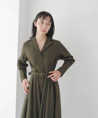 ≪通常販売≫primitive open collar classic one piece（プリミティブオープンカラークラシックワンピース）