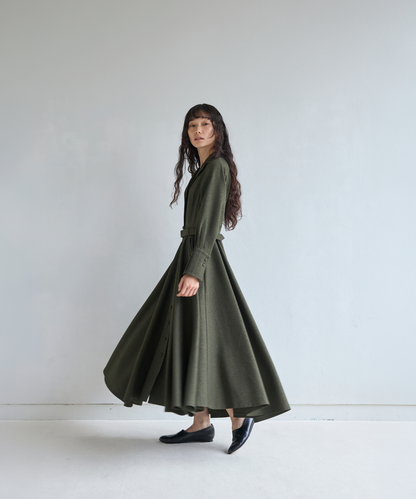 ≪通常販売≫primitive open collar classic one piece（プリミティブオープンカラークラシックワンピース）