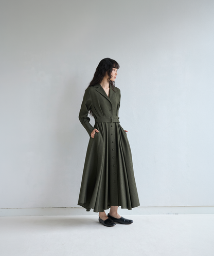 ≪通常販売≫primitive open collar classic one piece（プリミティブオープンカラークラシックワンピース）
