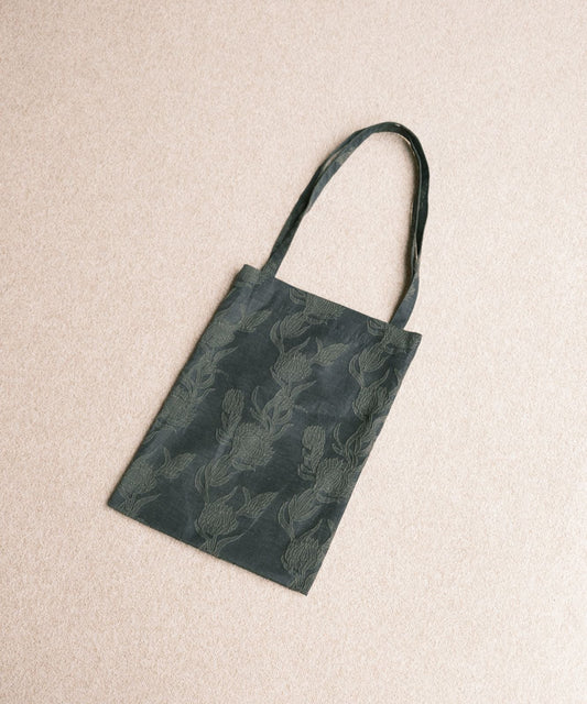 ≪在庫販売≫original jacquard tote bag "quiet leaves"（オリジナルジャカードトートバッグ "quiet leaves"）≪2024年4月10日15:00販売開始≫
