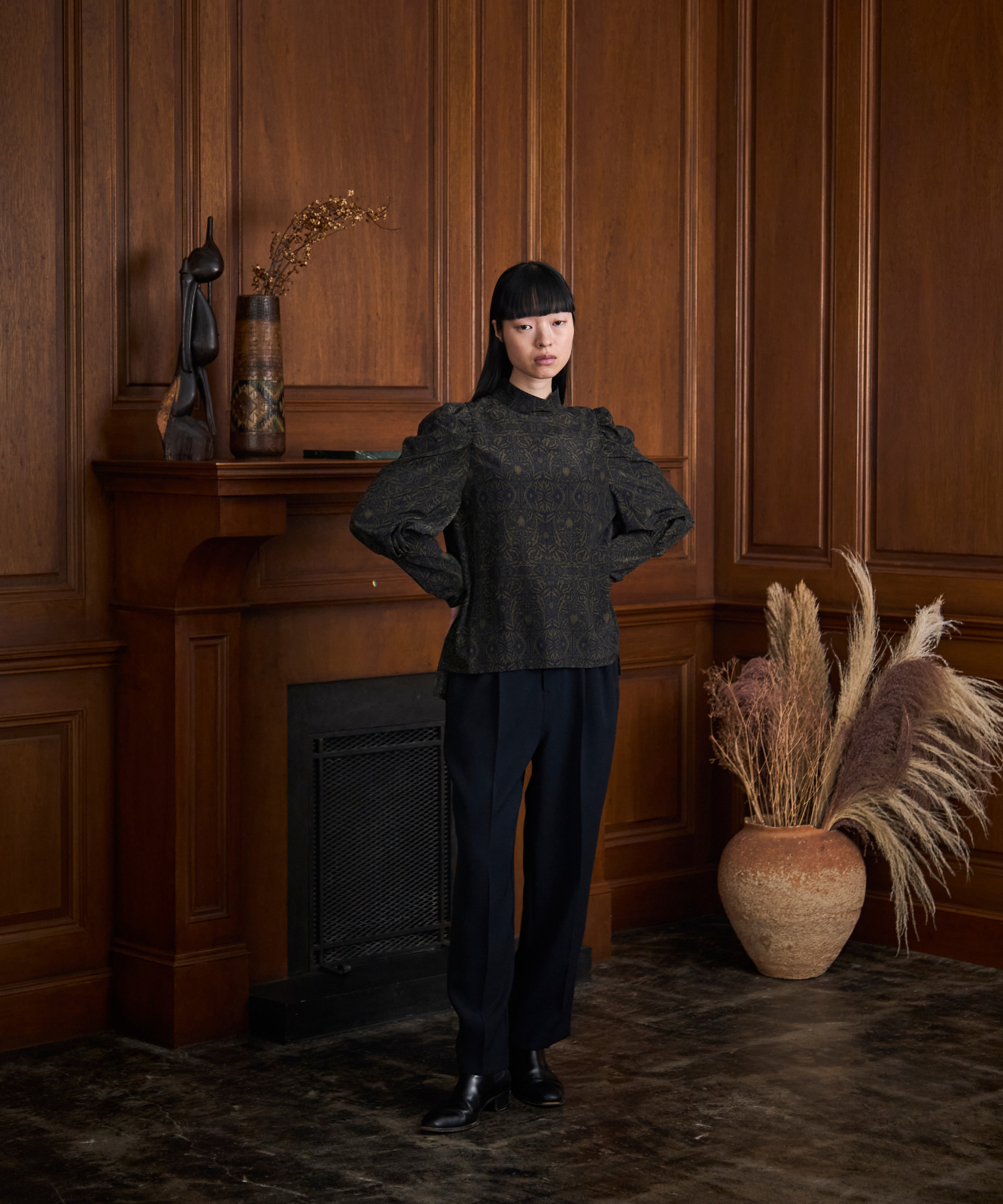 ≪通常販売≫plants in the UK blouse(プラント イン ザ UK ブラウス ≪通常販売≫plants in the UK blouse(プラント イン ザ UK ブラウス
