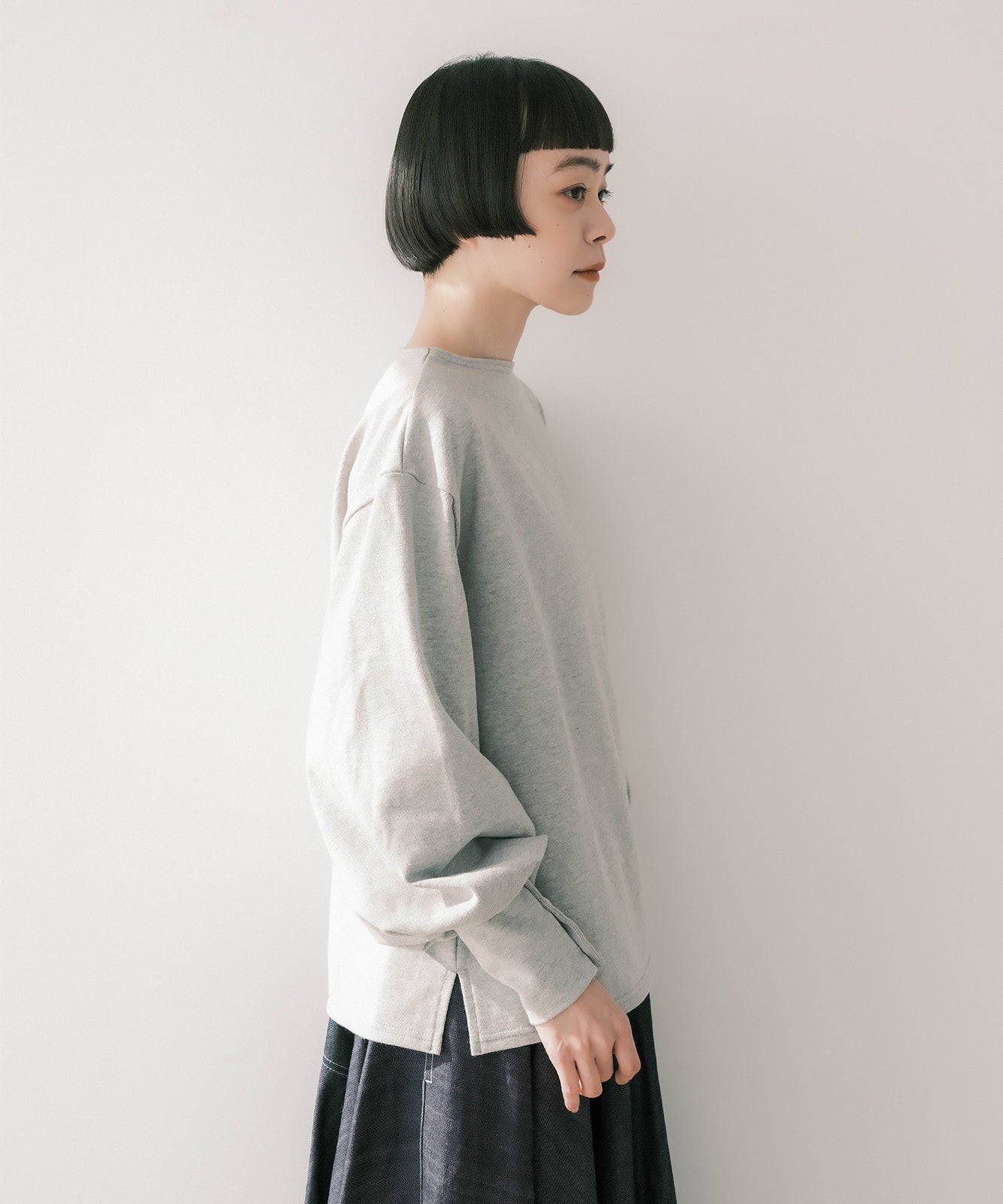 ≪予約販売≫foufou basque shirt（sode powan）（フーフーバスクシャツ - 袖ぽわん  -）≪2023年9月8日15:00販売開始≫≪2023年11月上旬発送予定≫