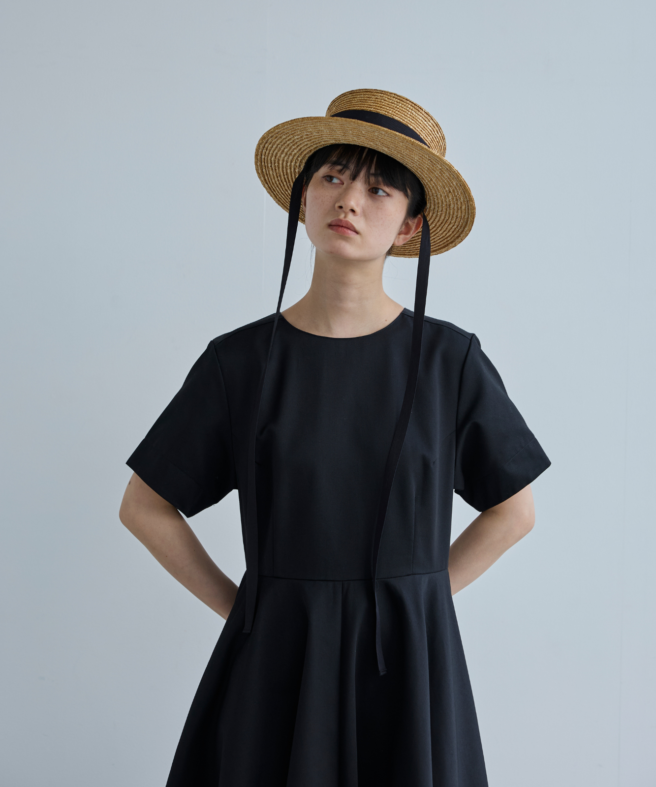 ≪通常販売≫foufou kankan boater（フーフー カンカン帽） – THE