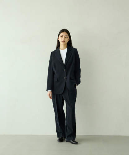 ≪通常販売≫toro tuck slacks（トロタックスラックス）- ネイビー -