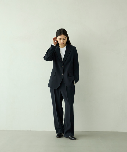 ≪通常販売≫toro tuck slacks（トロタックスラックス）- ネイビー -