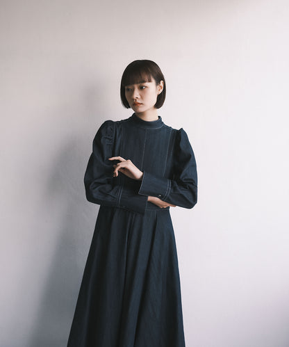 ≪予約販売≫denim classical dress（デニムクラシカルドレス）≪2023年9月29日15:00販売開始≫≪2023年12月下旬以降発送予定≫