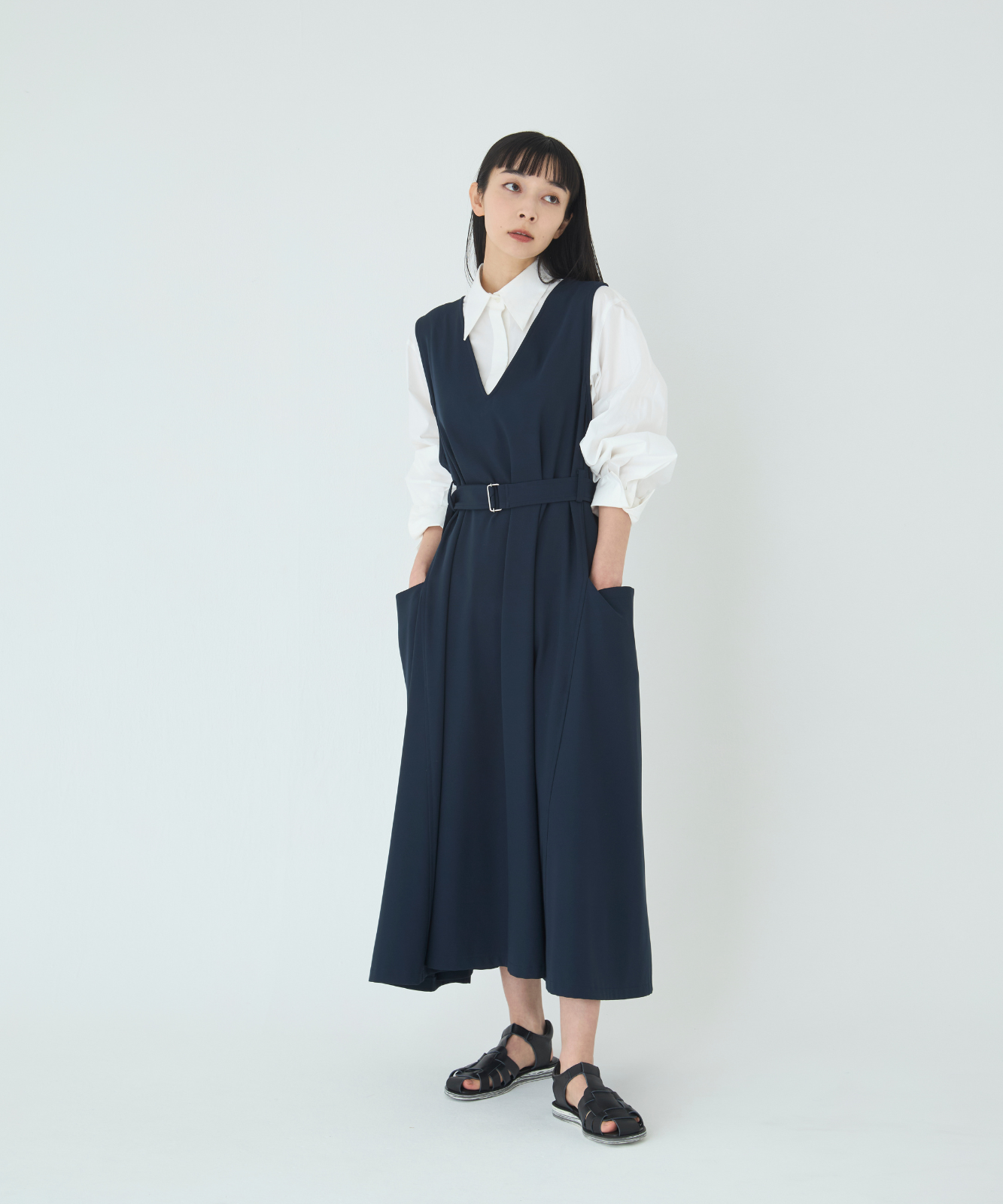 ≪通常販売≫2way toro jumper skirt （2way トロジャンパースカート）