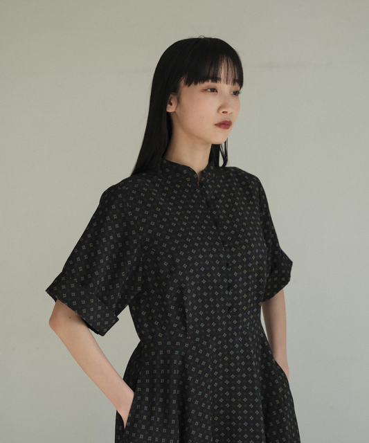 ≪予約販売≫matte crepe de china one piece（マットクレープデチャイナワンピース）≪2024年2月19日15:00販売開始≫≪2024年6月上旬以降発送予定≫