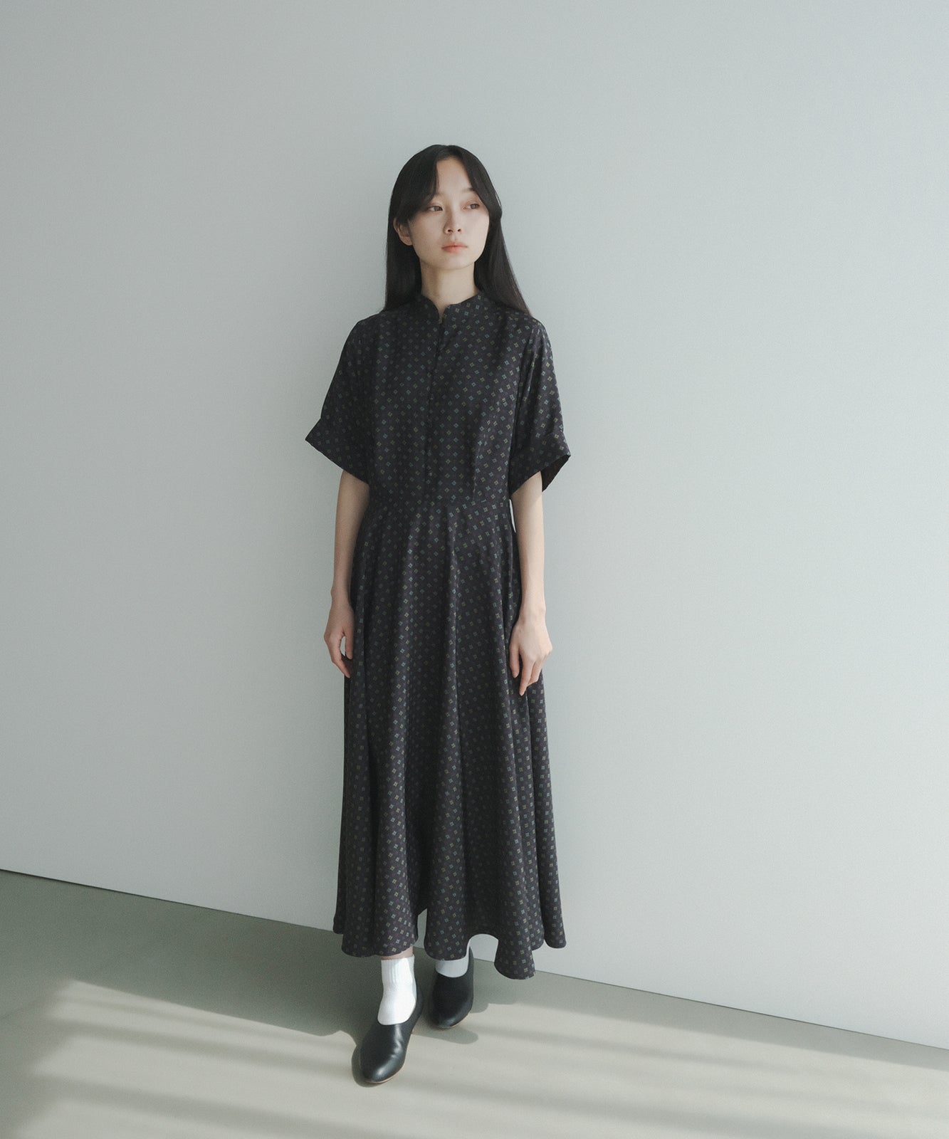 ≪在庫販売≫matte crepe de china one piece（マットクレープデチャイナワンピース）≪2023年5月17日21:00販売開始≫