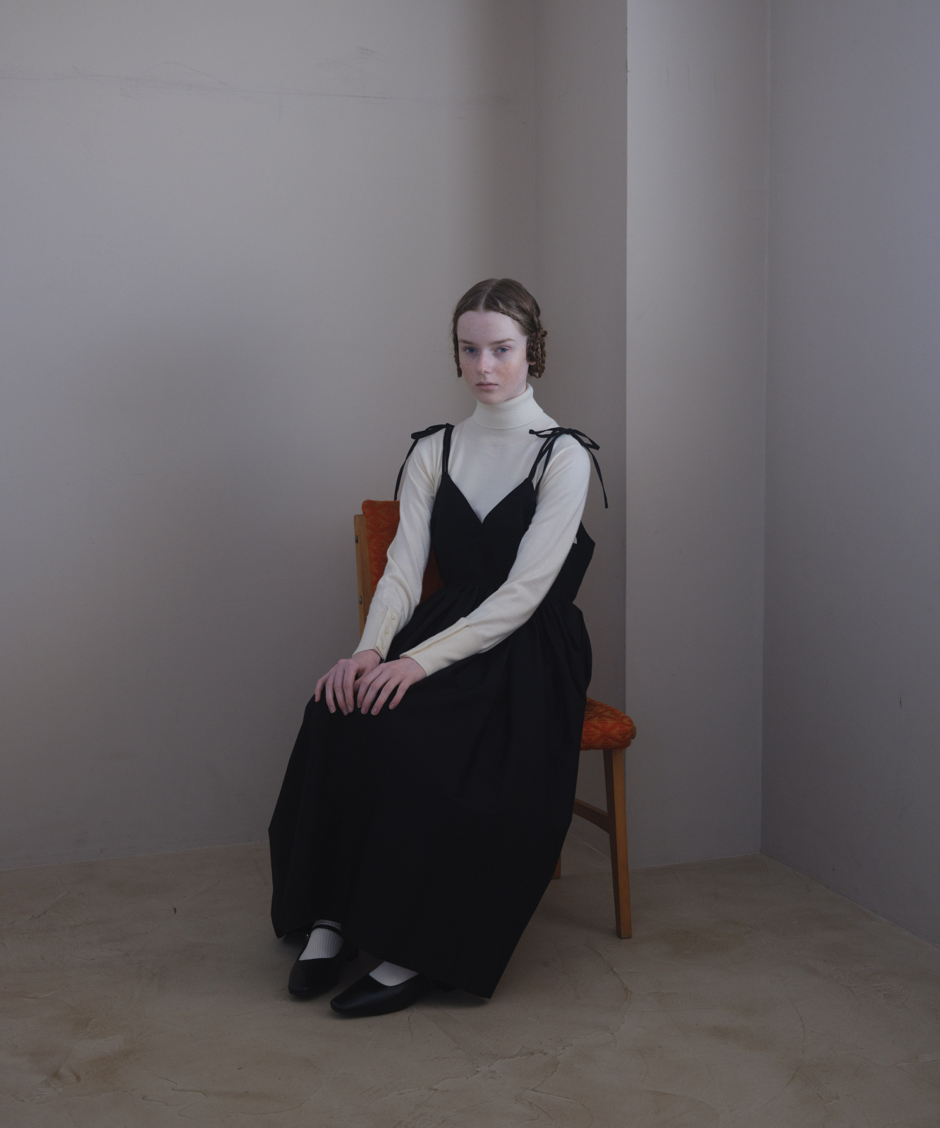 ≪通常販売≫【THE DRESS #42】gather camisole dress（ギャザーキャミソールワンピース）