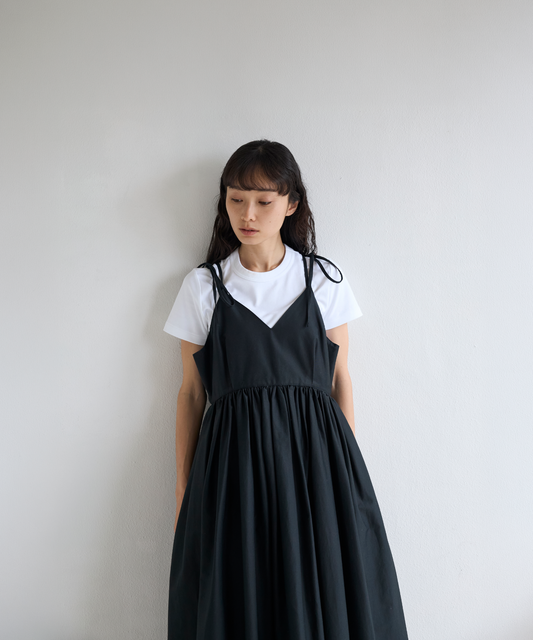 ≪通常販売≫【THE DRESS #42】gather camisole dress（ギャザーキャミソールワンピース）≪2026年8月7日12:00販売開始≫