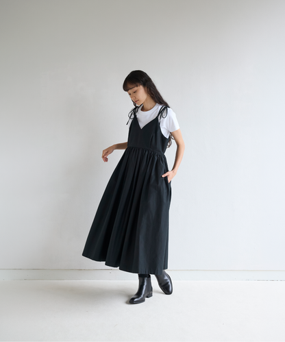 ≪通常販売≫【THE DRESS #42】gather camisole dress（ギャザーキャミソールワンピース）≪2026年8月7日12:00販売開始≫
