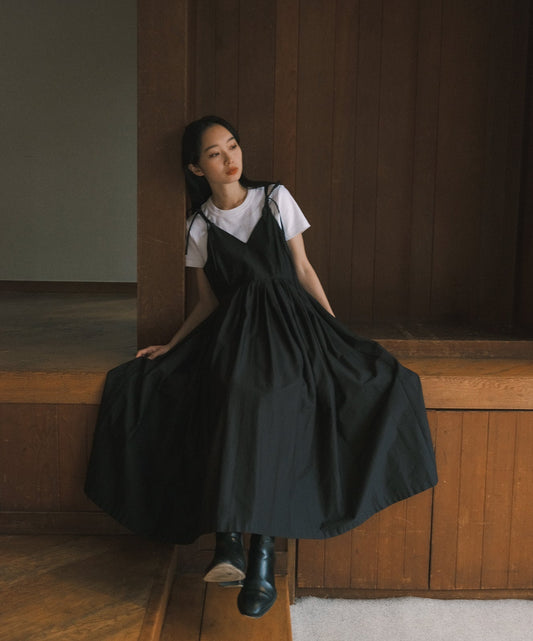 ≪通常販売≫【THE DRESS #42】gather camisole dress（ギャザーキャミソールワンピース）≪2025年8月15日15:00販売開始≫