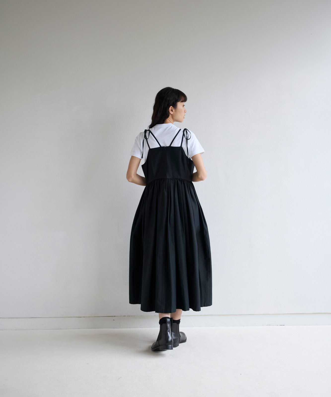 ≪通常販売≫【THE DRESS #42】gather camisole dress（ギャザーキャミソールワンピース）≪2026年8月7日12:00販売開始≫