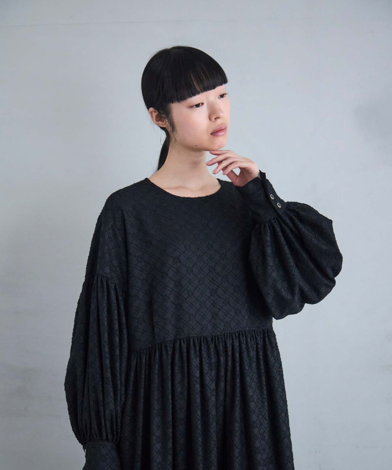 ≪通常販売≫pokopoko jacquard volume one piece(ぽこぽこジャ ≪通常販売≫pokopoko jacquard volume one piece(ぽこぽこジャ