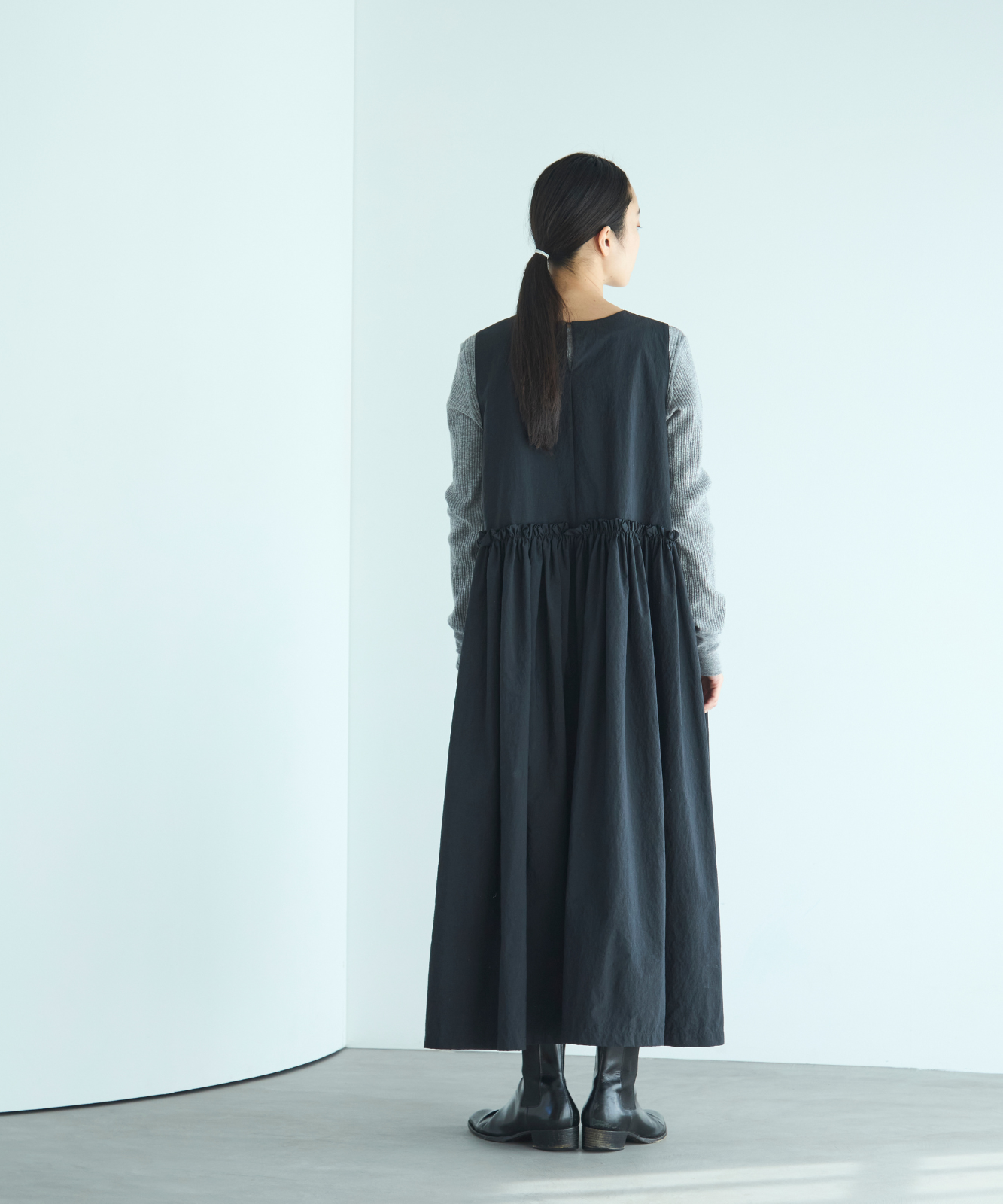 ≪通常販売≫【THE DRESS #46】nylon frill dress（ナイロンフリルドレス）≪2025年3月25日15:00販売開始≫