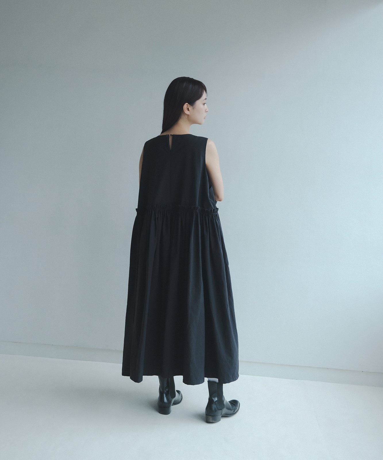 ≪通常販売≫【THE DRESS #46】nylon frill dress（ナイロンフリルドレス）≪2025年3月25日15:00販売開始≫