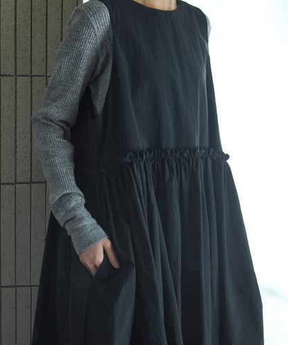 ≪通常販売≫【THE DRESS #46】nylon frill dress（ナイロンフリルドレス）≪2025年3月25日15:00販売開始≫