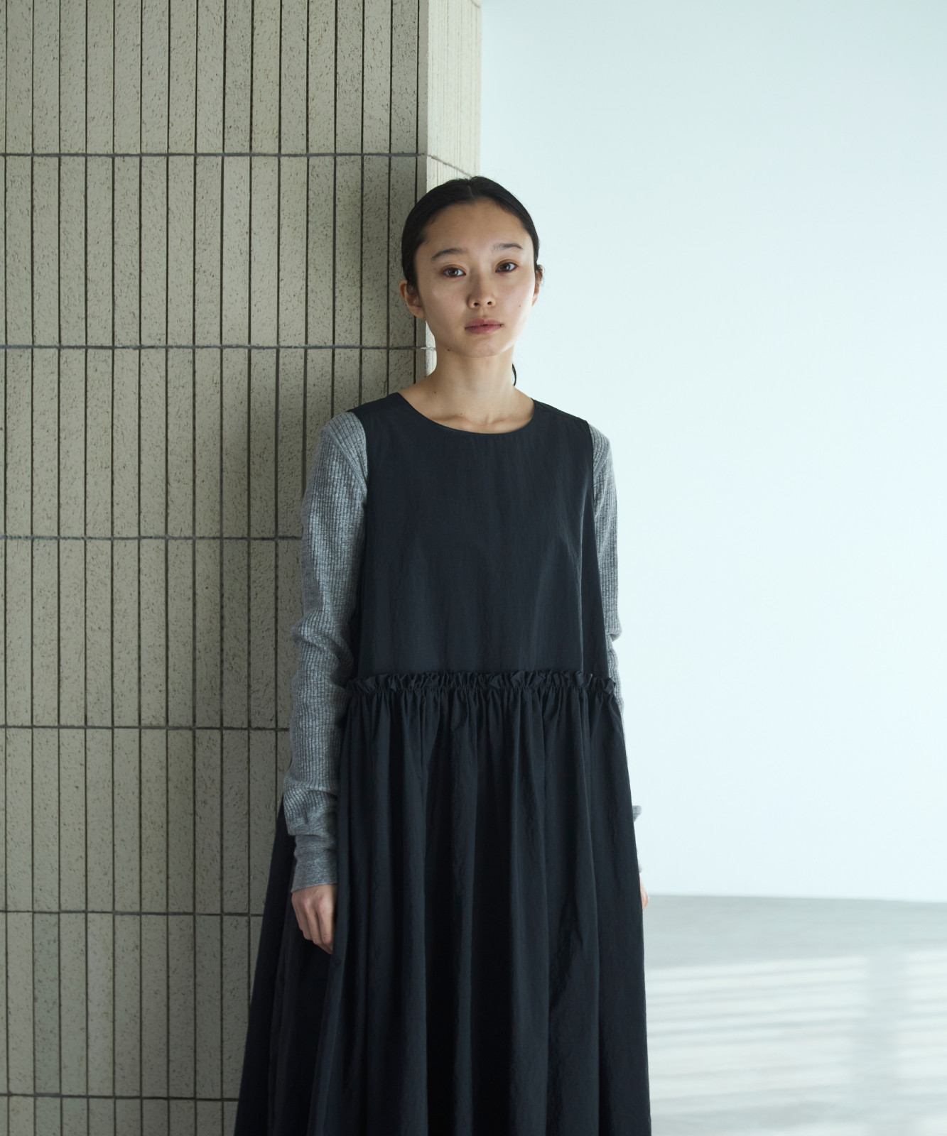 ≪通常販売≫【THE DRESS #46】nylon frill dress（ナイロンフリルドレス）≪2025年3月25日15:00販売開始≫