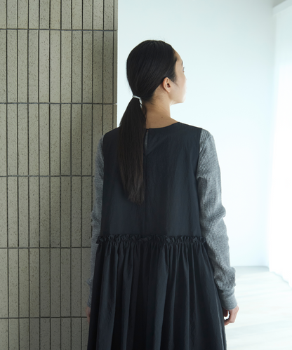 ≪通常販売≫【THE DRESS #46】nylon frill dress（ナイロンフリルドレス）≪2025年3月25日15:00販売開始≫