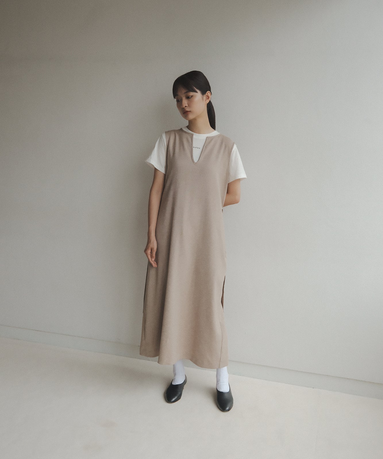 ≪在庫販売≫linen like easy one piece（リネンライクイージーワンピース）≪2023年8月1日19:00販売開始≫