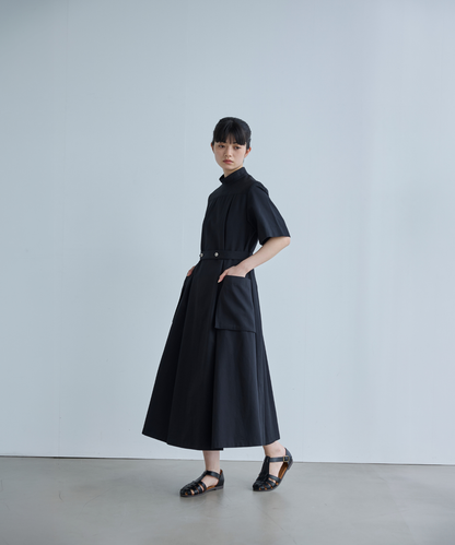 ≪通常販売≫【THE DRESS #21】medical high neck dress （メディカルハイネックドレス）