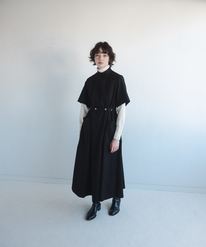 ≪通常販売≫【THE DRESS #21】de medical high neck dress（ドイツメディカルハイネックドレス）