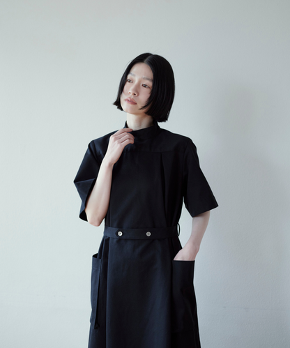≪通常販売≫【THE DRESS #21】medical high neck dress （メディカルハイネックドレス）