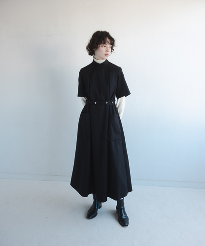 ≪通常販売≫【THE DRESS #21】de medical high neck dress（ドイツメディカルハイネックドレス）