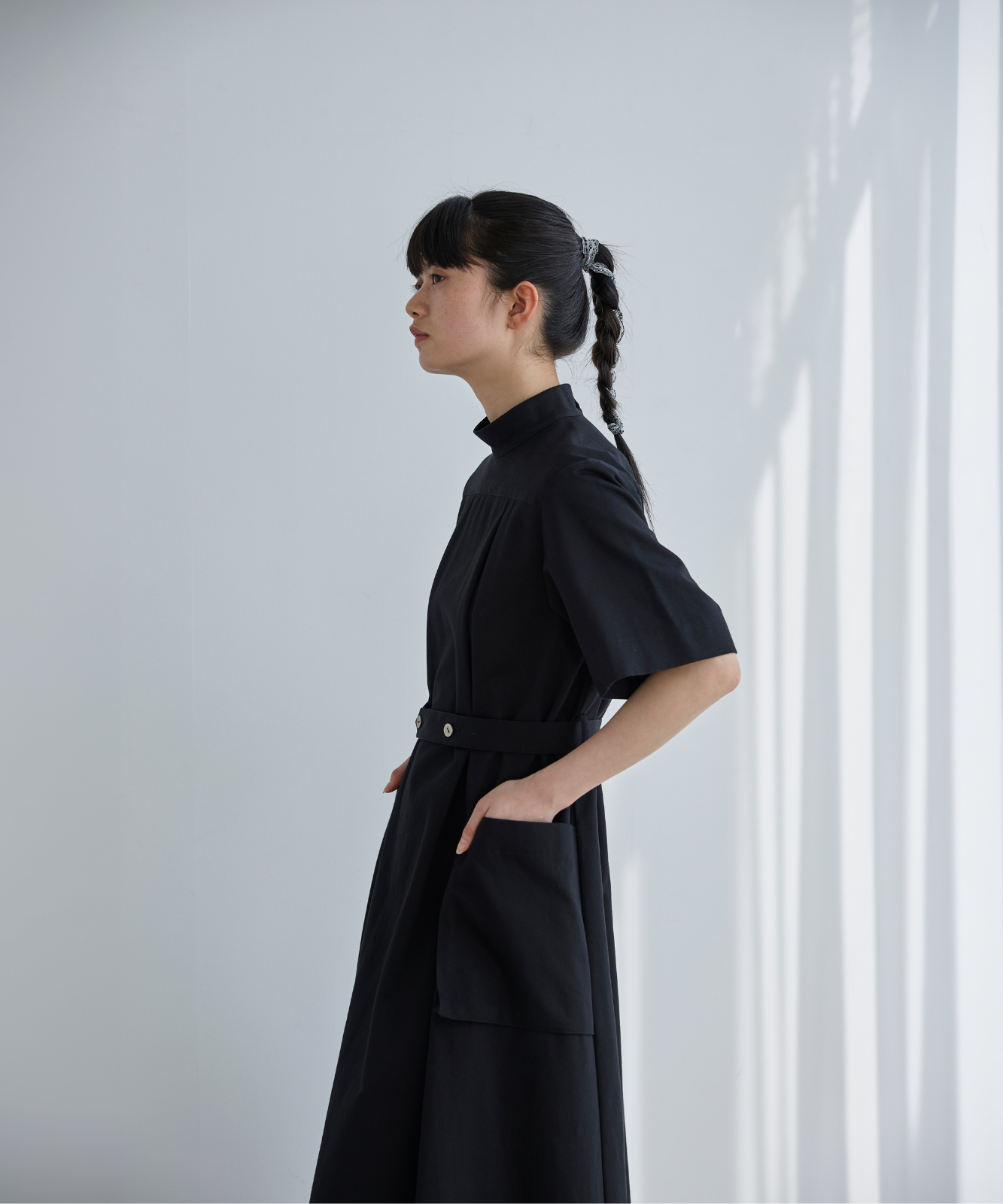≪通常販売≫【THE DRESS #21】medical high neck dress （メディカルハイネックドレス）