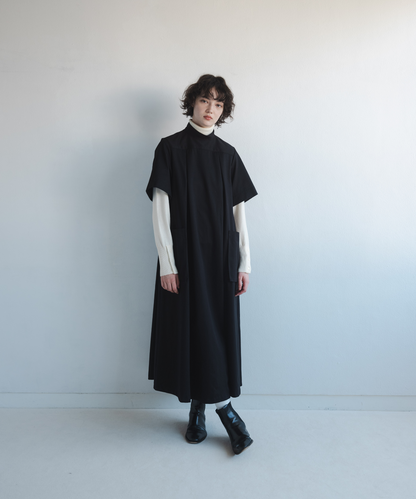 ≪通常販売≫【THE DRESS #21】de medical high neck dress（ドイツメディカルハイネックドレス）