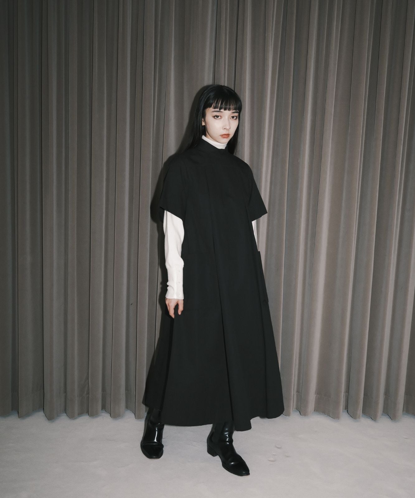 ≪在庫販売≫【THE DRESS #21】de medical high neck dress（ドイツメディカルハイネックドレス）