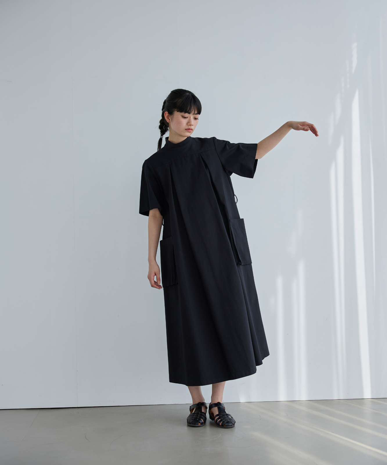 ≪通常販売≫【THE DRESS #21】medical high neck dress （メディカルハイネックドレス）