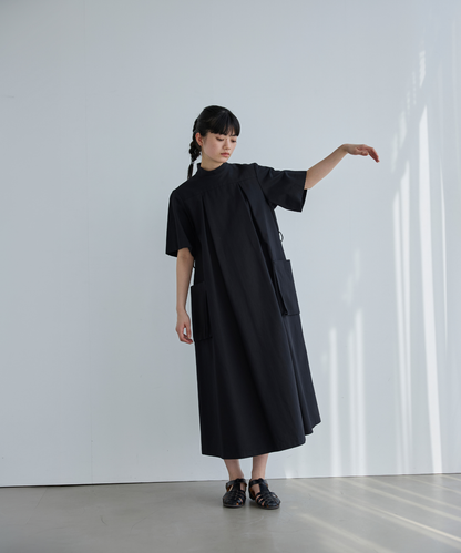 ≪通常販売≫【THE DRESS #21】medical high neck dress （メディカルハイネックドレス）